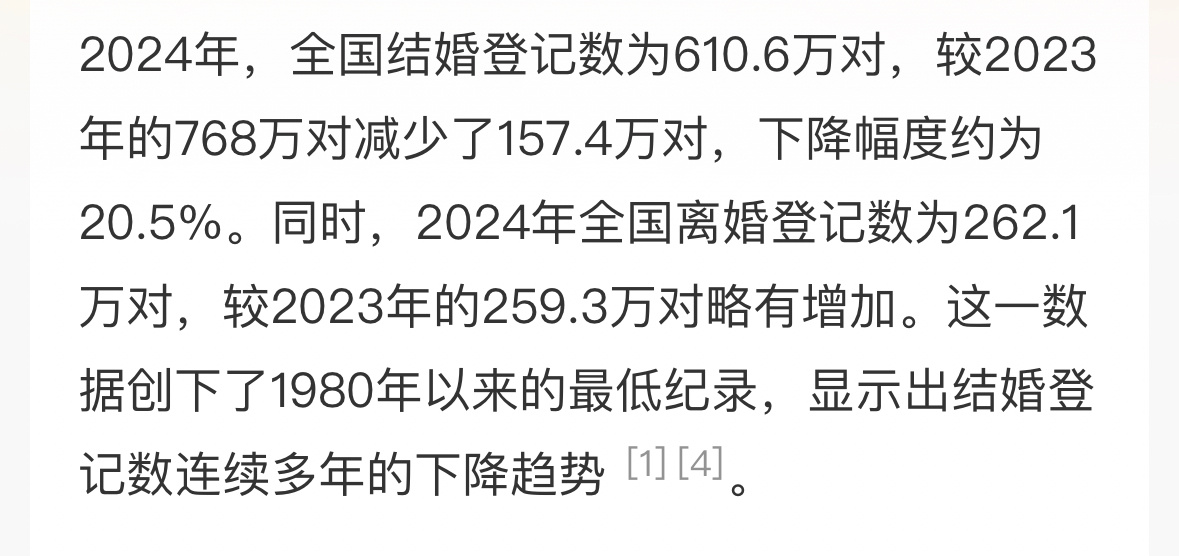 为啥大家都不愿意结婚了呢