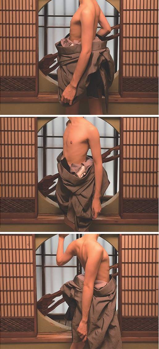 腐女喷鼻血《BL妄想POSE集2》为你呈现绝美的男体和服之裸… - 图片5