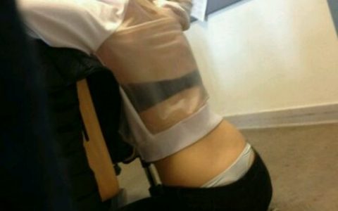 姑娘，你需要注意下个人形象