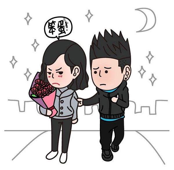情人节带女朋友回家的正确方法。