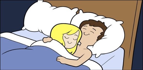 情侣「抱着睡」6阶段，你正处于哪一期？