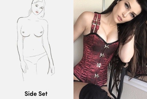 女生的乳房只有这9种！「铃型乳」不用挤就有深沟❤