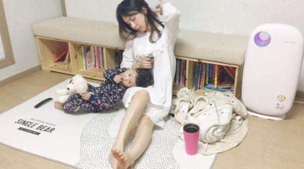 韩国人妻分享《怀孕前后的身材变化》超励志对比图让人忍不住想运动- 图片18