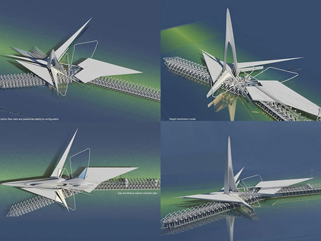 鄂尔多斯有可能建一座桥，它可以移动、伸缩甚至变形。