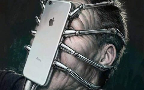 喜欢这张图，iPhone抱脸虫 ​​​​