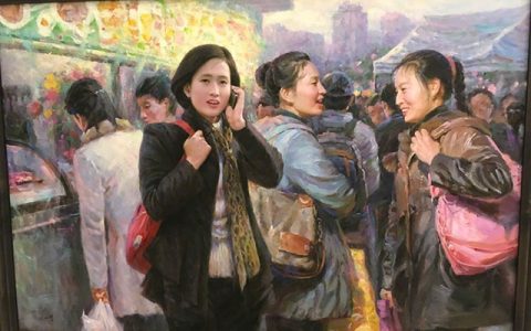 小区小学生画展，发现一个人才 ​​​​