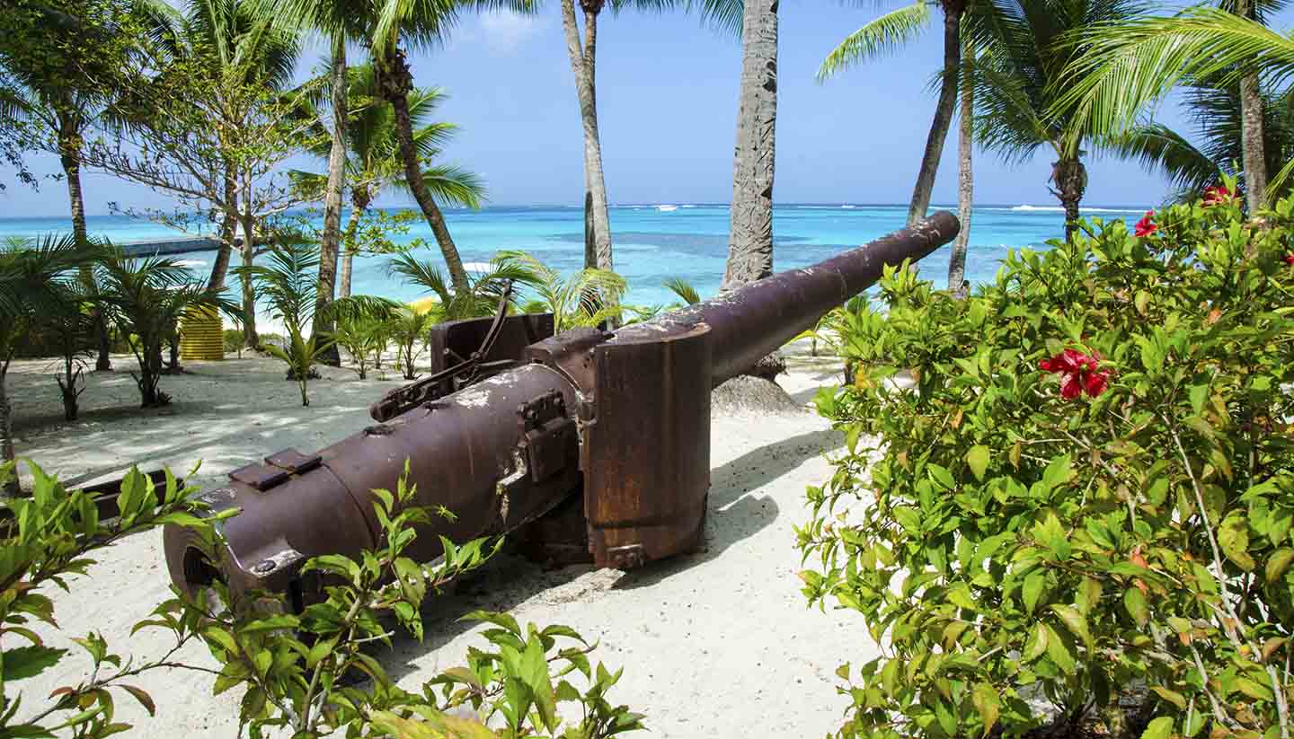 Managaha Beach Cannon