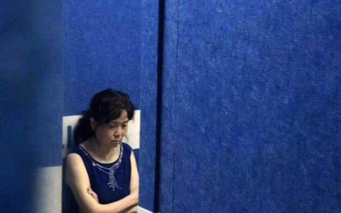 此刻的“疫苗女王”高俊芳。 ​​​ ​​​​