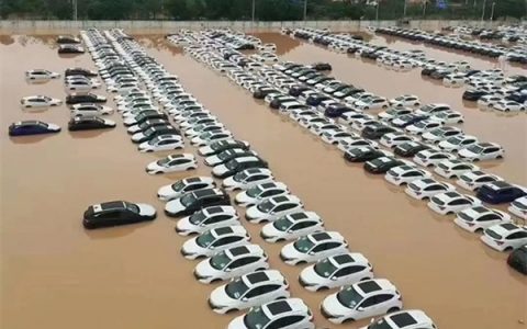 广汽本田工厂新车被淹成泡水车 官方回应：员工福利车来了