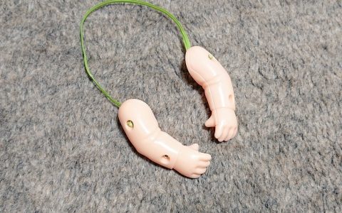 给鸡做了一双手