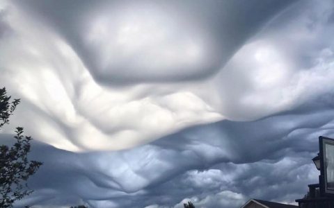 究极品相的「糙面云」，世界10大奇云之首！