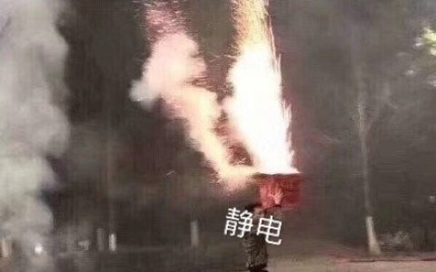 一到了冬天 脱个毛衣 感觉在放烟花似的 噼里啪啦！