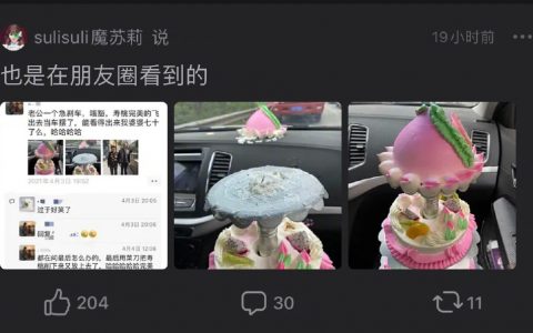 急刹后的生日蛋糕