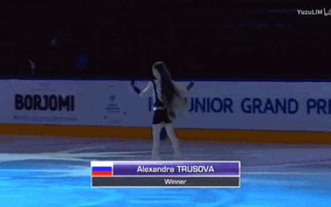花滑真是好多漂亮的，又想起来我之前发的俄罗斯花滑的小女孩，亚历山大·特鲁索娃 ​ ​​​​