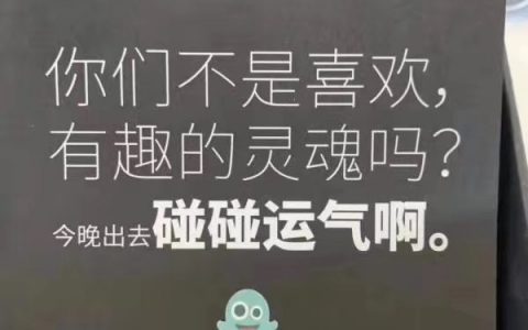 你不是喜欢有趣的灵魂吗？