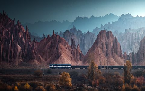 在新疆坐火车，窗外的风景一定很美吧～