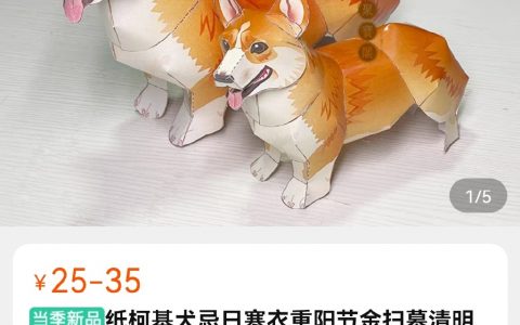 逛了逛我经常进货的纸扎店，发现上了不少新货