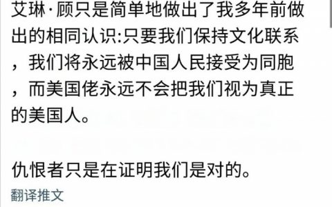 一位美籍华人谈谷爱凌被美国媒体辱骂 ​​​​