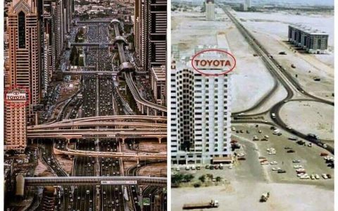 迪拜城建变迁史 ​​​​