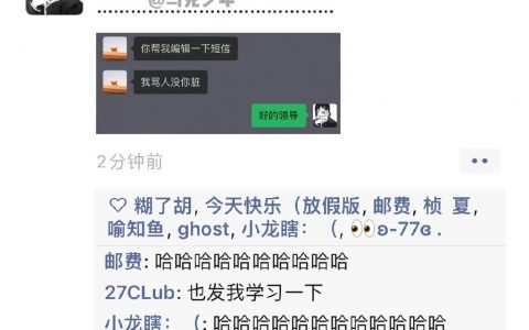 当我的优点得到领导的肯定： ​​​​