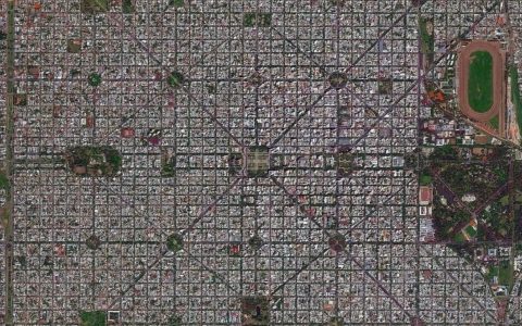猜猜看这是哪个城市的卫星图？ ​​​