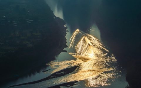 浮光跃金，渔歌互答  ​​​