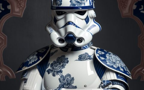 AI生成 – 瓷器x星球大战
