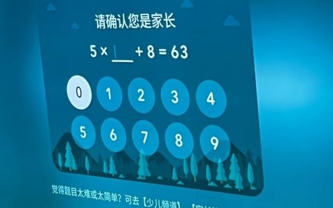 他误触了少儿模式也退不出来