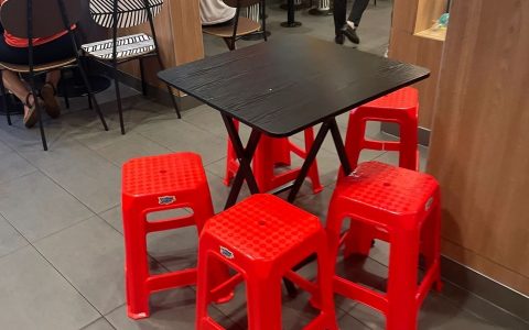麦当劳汉堡，广东限定版。 ​​​