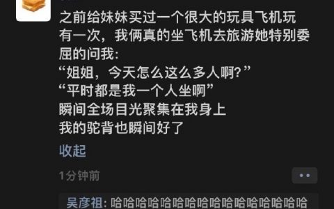出门在外身份是妹妹给的 ​​​