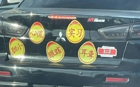 在车上做文章的卧龙凤雏 ​