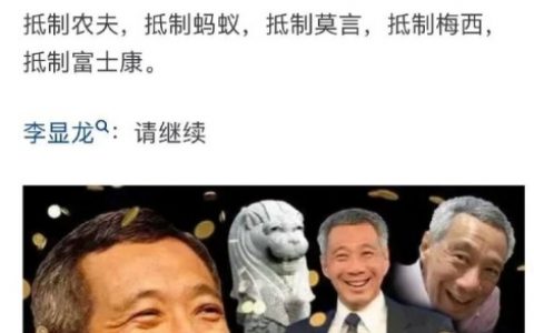 李显龙：请继续