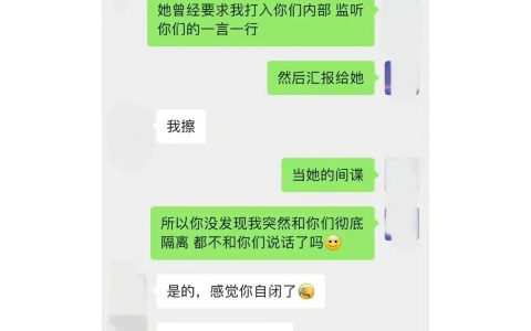领导指使我当间谍 监视同事