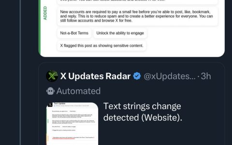 马斯克在X上证实，将要求新注册的X用户在支付小额费用后才能发贴