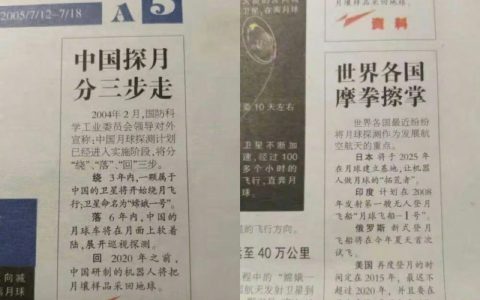 “只有真正的实力才能领跑于太空探索的竞争中。” ​​​