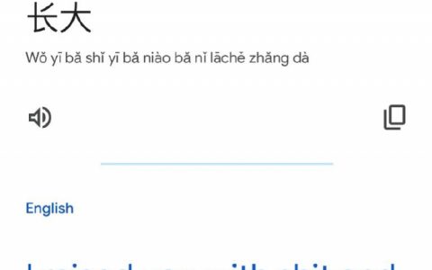 有网友分别让Google翻译和ChatGPT翻译“我一把屎一把尿的把你拉扯大”成英文
