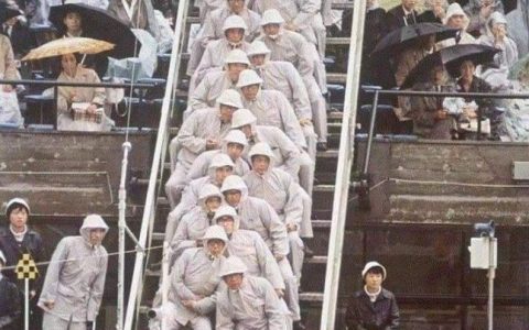 1964年东京奥运会，没有高速摄像机
