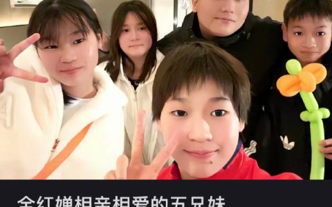 全红婵家里有五个孩子