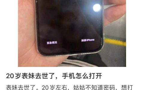 这个表妹还是生病去世的，要留早留了。