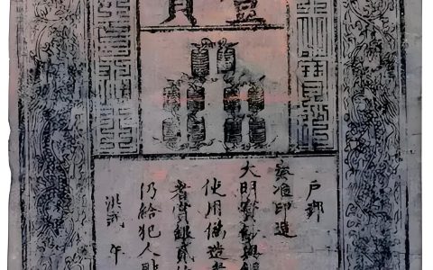 大明宝钞不是银票