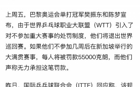 所以到底是谁逼退了两个奥运冠军