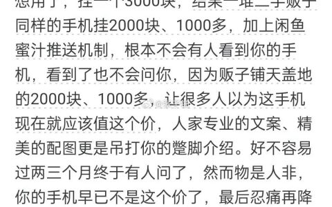 鱼我真找不到个人二手的东西，全是广