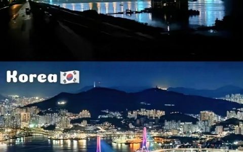 韩国人是会做对比的……拿中国湖北省宜昌市对比韩国首尔市……