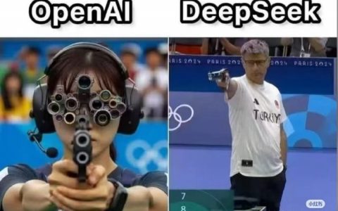 OpenAI和DeepSeek最直观的对比 ​​​